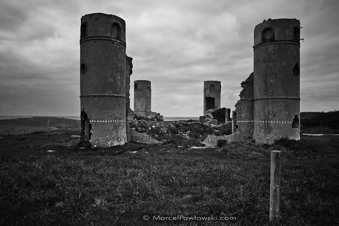 Ruin of the Saint-Pol-Roux Manor, Camaret-sur-Mer, Brittany, France, 2010
